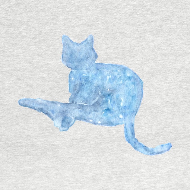 blue cat by thegirlaquatic